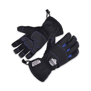 Ergodyne ProFlex 819WP Extreme Thermal Waterproof Winter Work Gloves, Small, Black, 3" Thickness, 13.75" Length, Touchscreen Capable, 2 Pairs