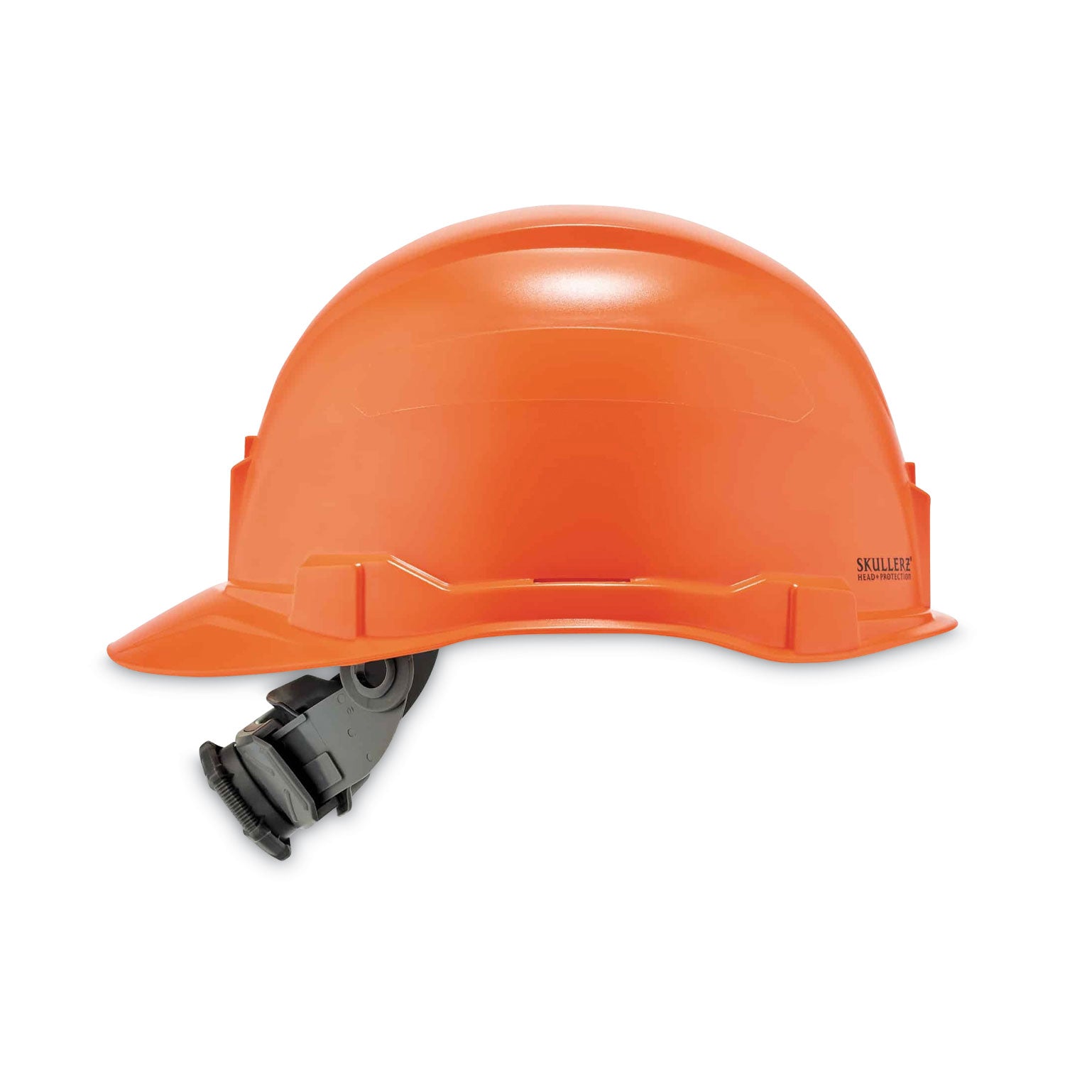Ergodyne Skullerz 8970 Class E Cap-Style Hard Hat, Orange, Adjustable Ratchet, Removable Sweatband, Lightweight, Heavy Duty, 1 Each