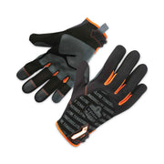 Ergodyne ProFlex 810 Reinforced Utility Gloves, Extra Large, Black, 2" Thick, 13" Length, Thermal Protection, Abrasion Resistant, Breathable, Reinforced Palm & Thumb, 2 Pairs