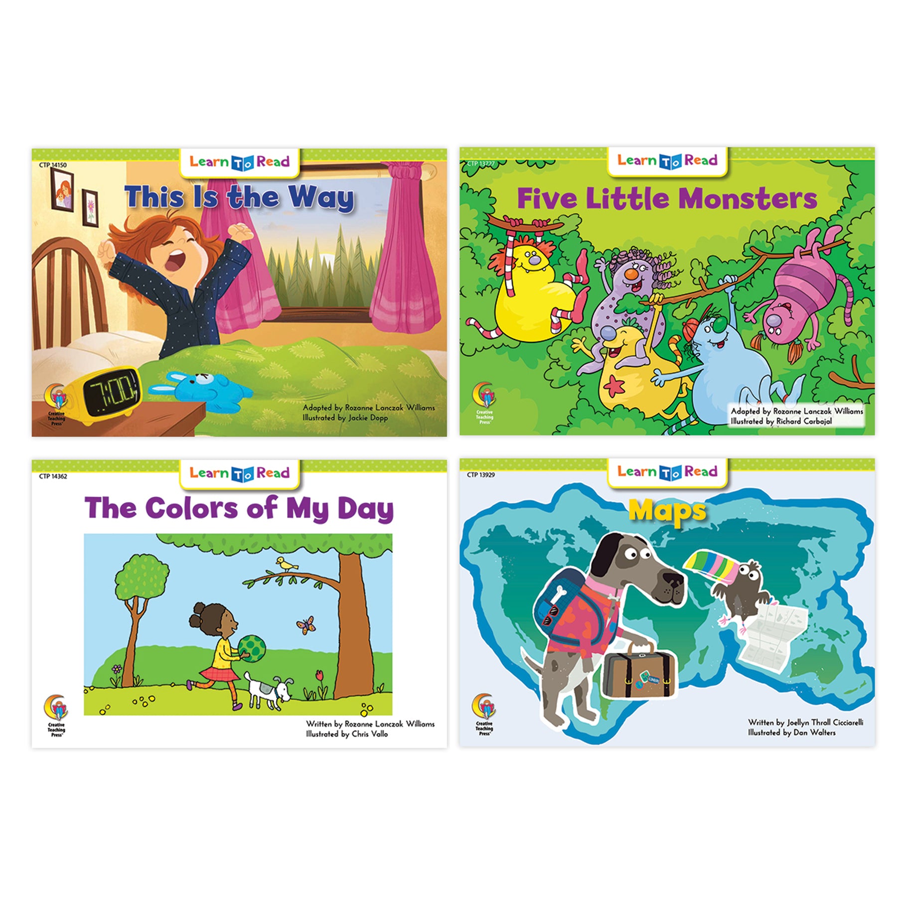 Learn to Read Variety Pack 11, Level E-F, 12 Titles
