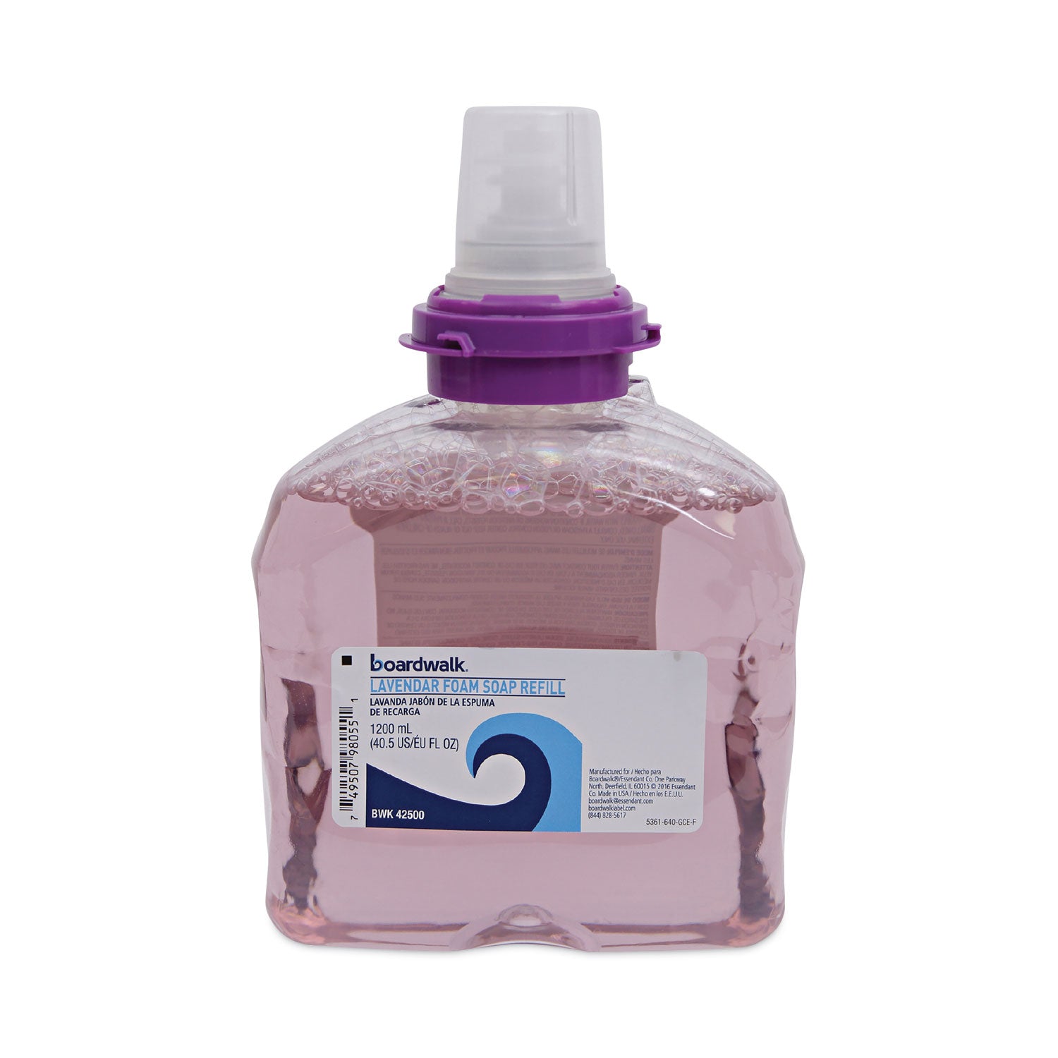 Lavender Foam Soap Refill, Cranberry Scent, 1,200 mL, 2/Carton