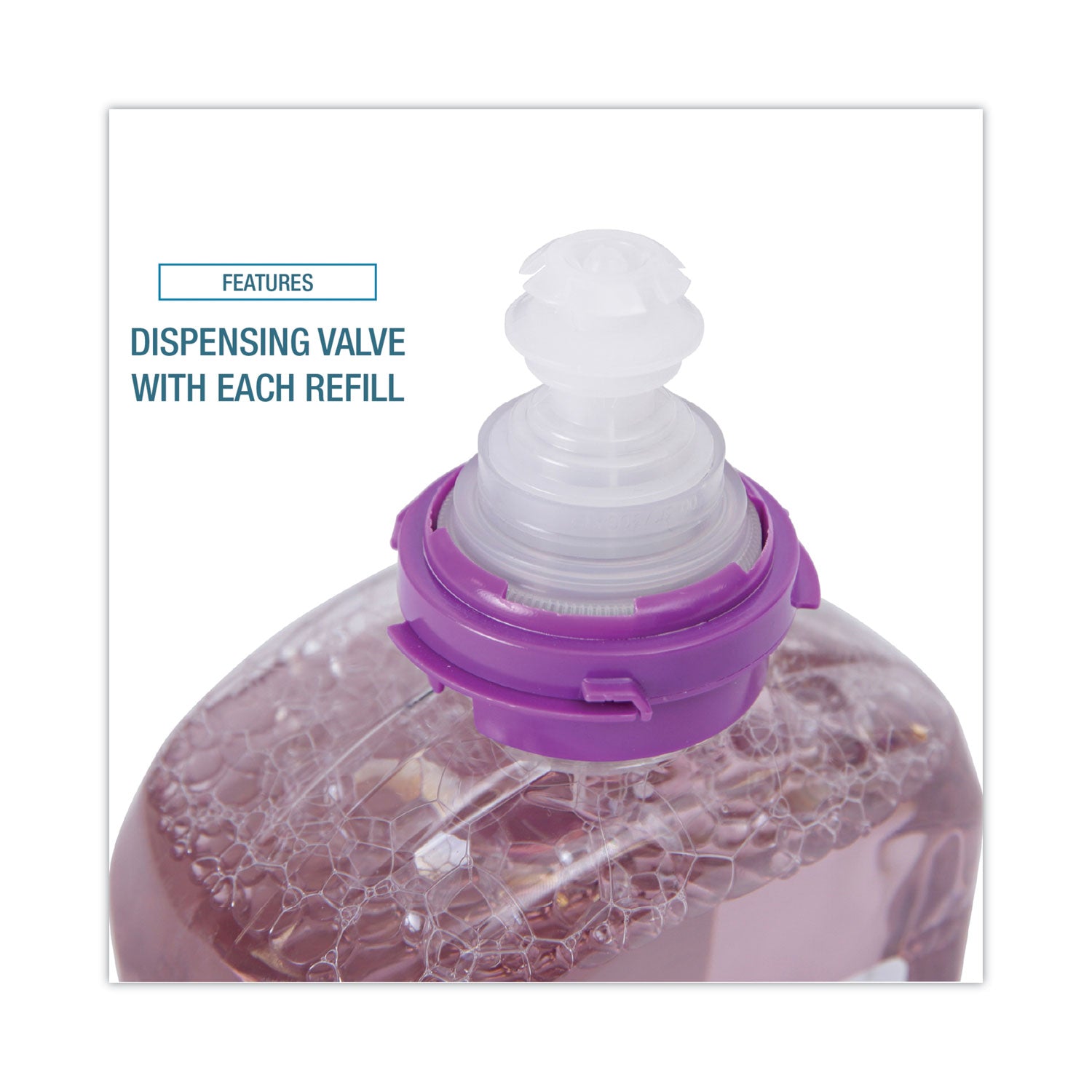 Lavender Foam Soap Refill, Cranberry Scent, 1,200 mL, 2/Carton