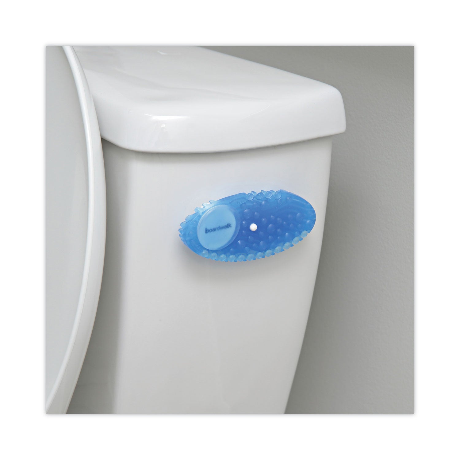 Curve Solid Air Freshener, Cotton Blossom, Blue, 10/Box