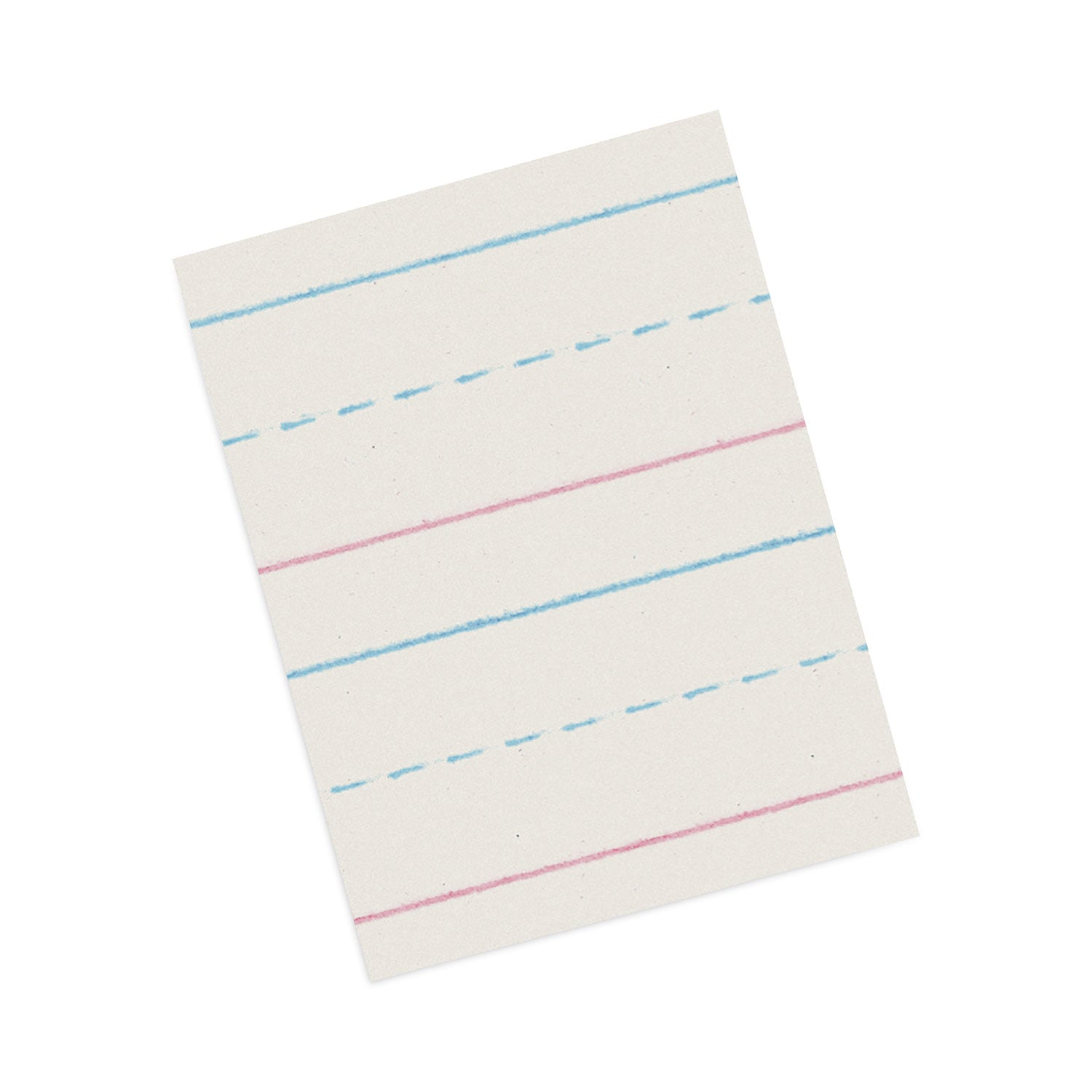 Multi-Program Picture Story Paper, 30 lb Bond Weight, 5/8" Long Rule, Two-Sided, 12 x 18, 250/Pack