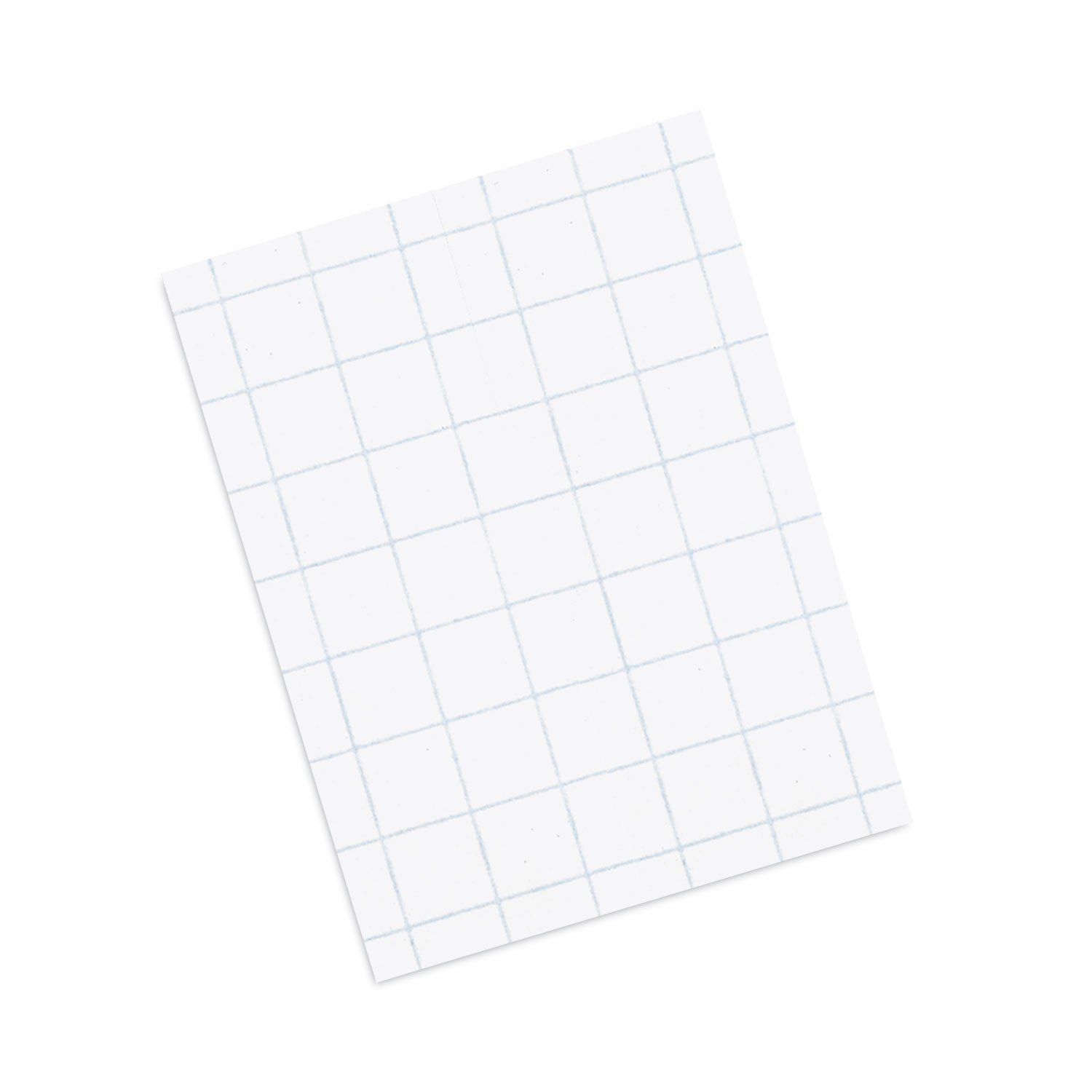 Graphing Paper, White, 1/4" Quadrille Ruled, 8-1/2" x 11", 500 Sheets