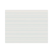 Newsprint Handwriting Paper, Skip-A-Line, Grade 2, 3/4" x 3/8" x 3/8" Ruled Long, 11" x 8-1/2", 500 Sheets