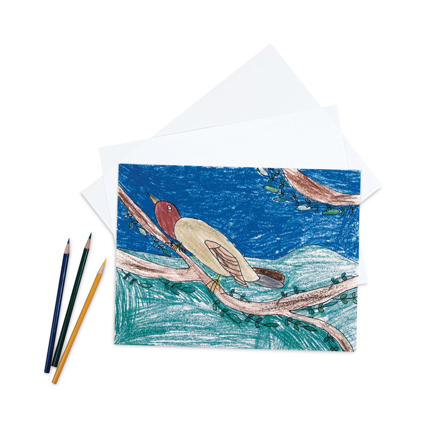 Drawing Paper, Medium Weight, White, 18" x 24", 500 Sheets
