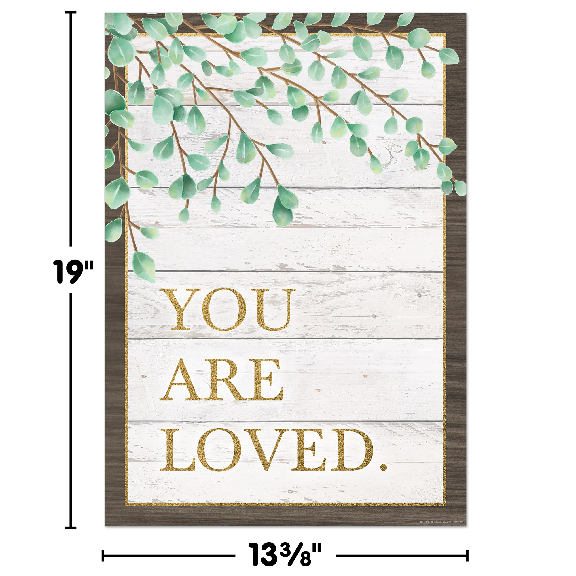 You Are Loved Positive Poster