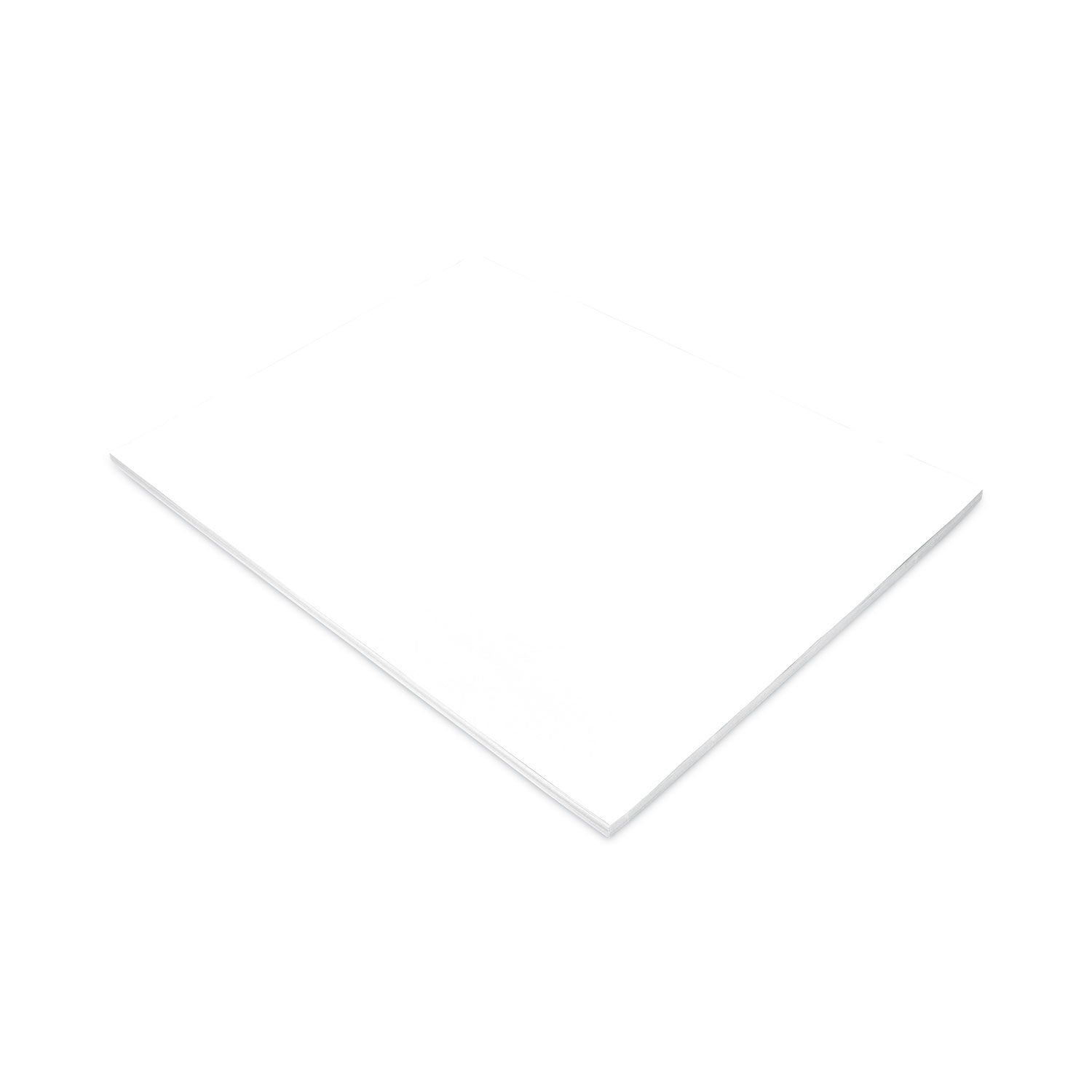 Tru-Ray Construction Paper - Project, Bulletin Board - 24" Width x 18" Length - White - Sulphite - 1 Pack