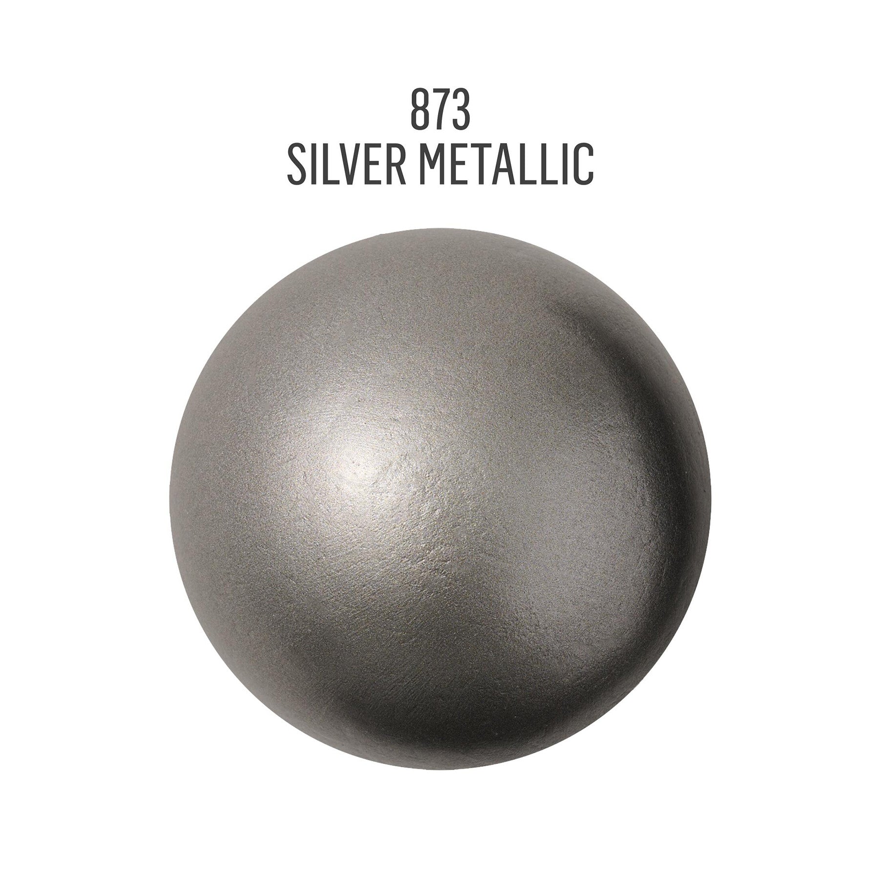 Acrylic Paint Metallic, 8oz., Silver