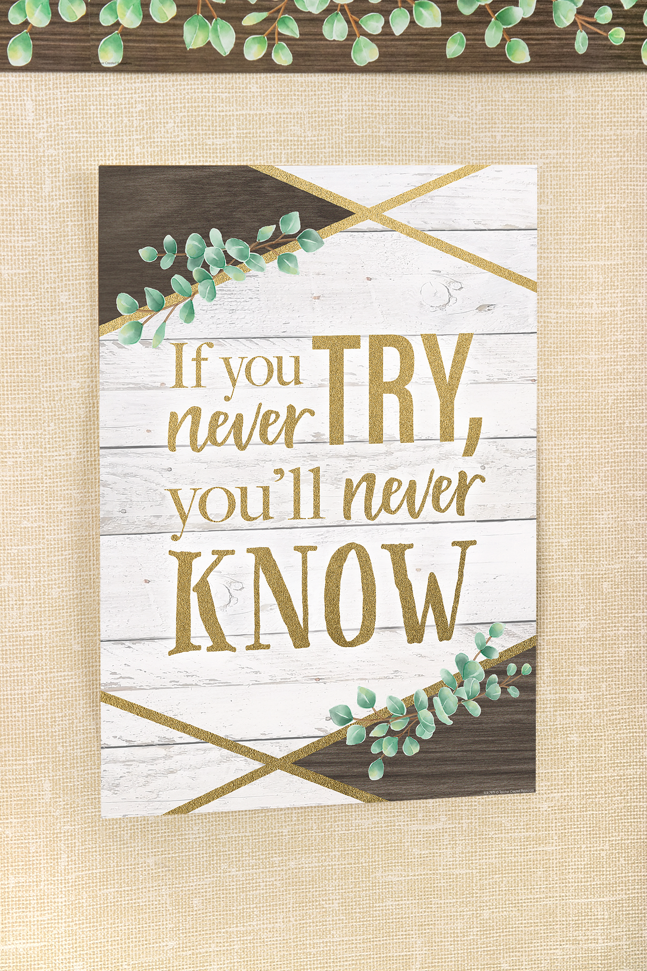 If You Never Try, You’ll Never Know Positive Poster