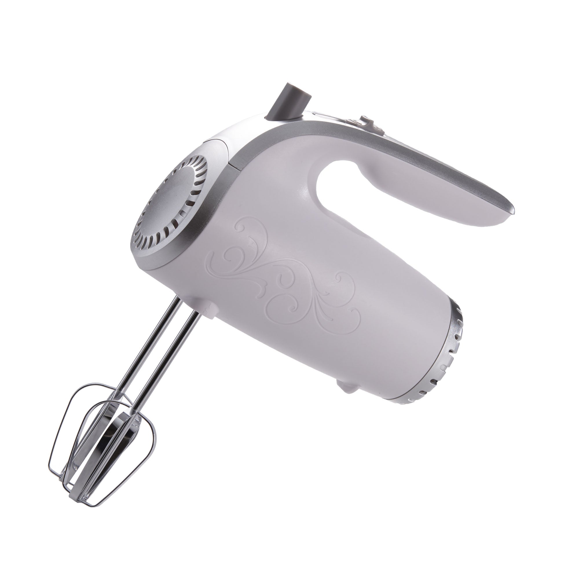 Brentwood HM-48 Lightweight 5-Speed Electric Hand Mixer, White