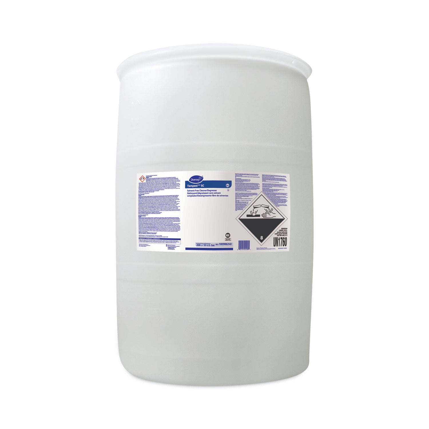 Tempest Solvent-Free Cleaner/Degreaser, 55 Gal Drum