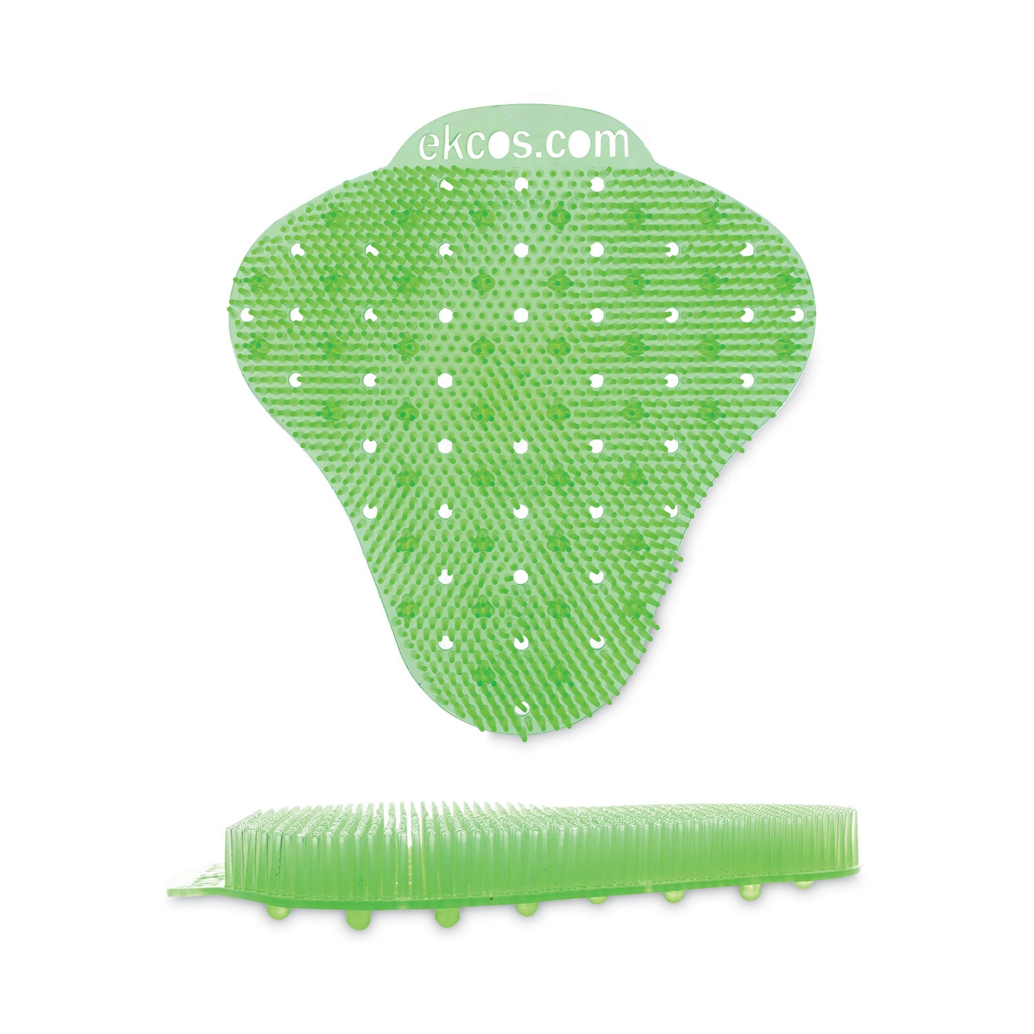 Diversey ekcoscreen Anti-splash Urinal Screen - Lasts upto 60 Days - Anti-splash, Odor Neutralizer, Anti-bacterial, Flexible, Recyclable, Biodegradeable - 12 / Carton - Green
