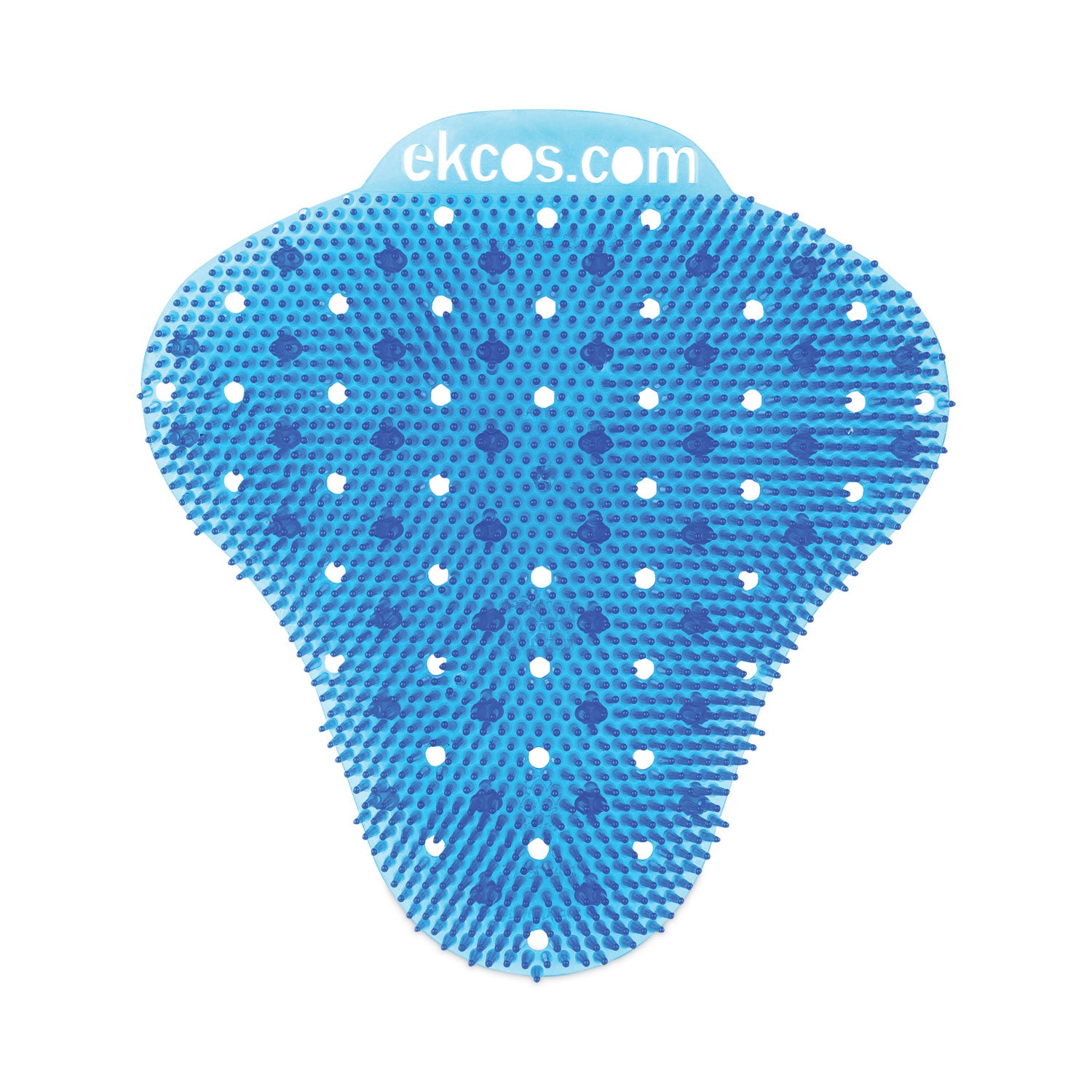 Diversey ekcoscreen Anti-splash Urinal Screen - Lasts upto 60 Days - Anti-splash, Odor Neutralizer, Anti-bacterial, Flexible, Recyclable - 12 / Carton - Blue