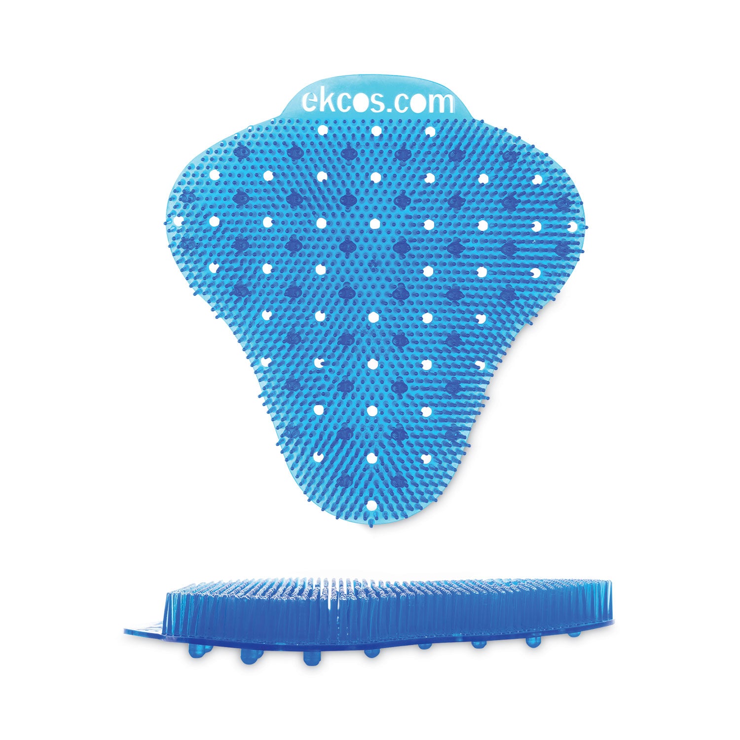 Diversey ekcoscreen Anti-splash Urinal Screen - Lasts upto 60 Days - Anti-splash, Odor Neutralizer, Anti-bacterial, Flexible, Recyclable - 12 / Carton - Blue