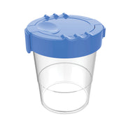Deflecto Antimicrobial Kids No Spill Paint Cup Blue