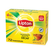 Black Tea - 16 oz Per Bag - 72 Teabag - Decaffeinated - 72 / Box