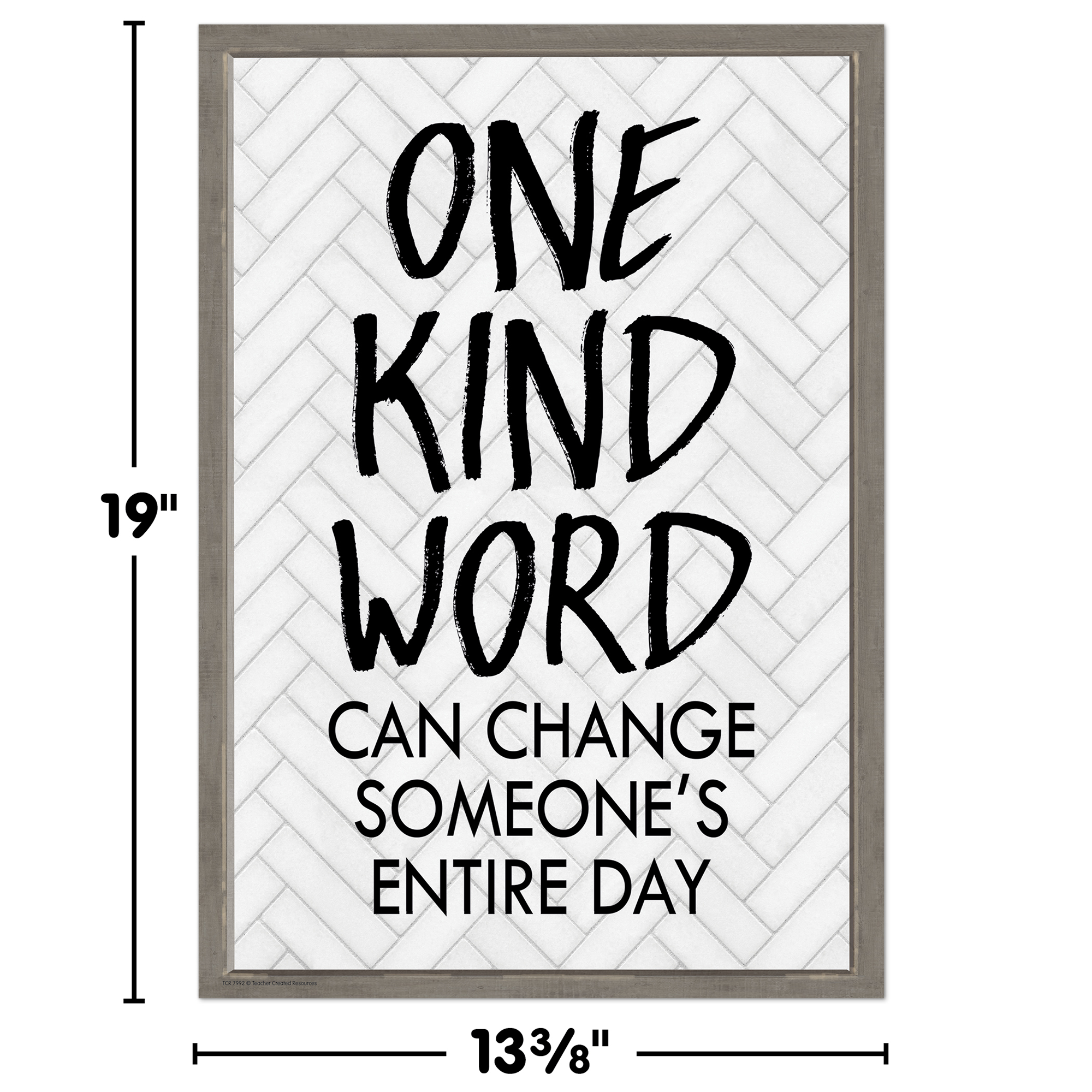 One Kind Word Can Change Someone’s Entire Day Positive Poster