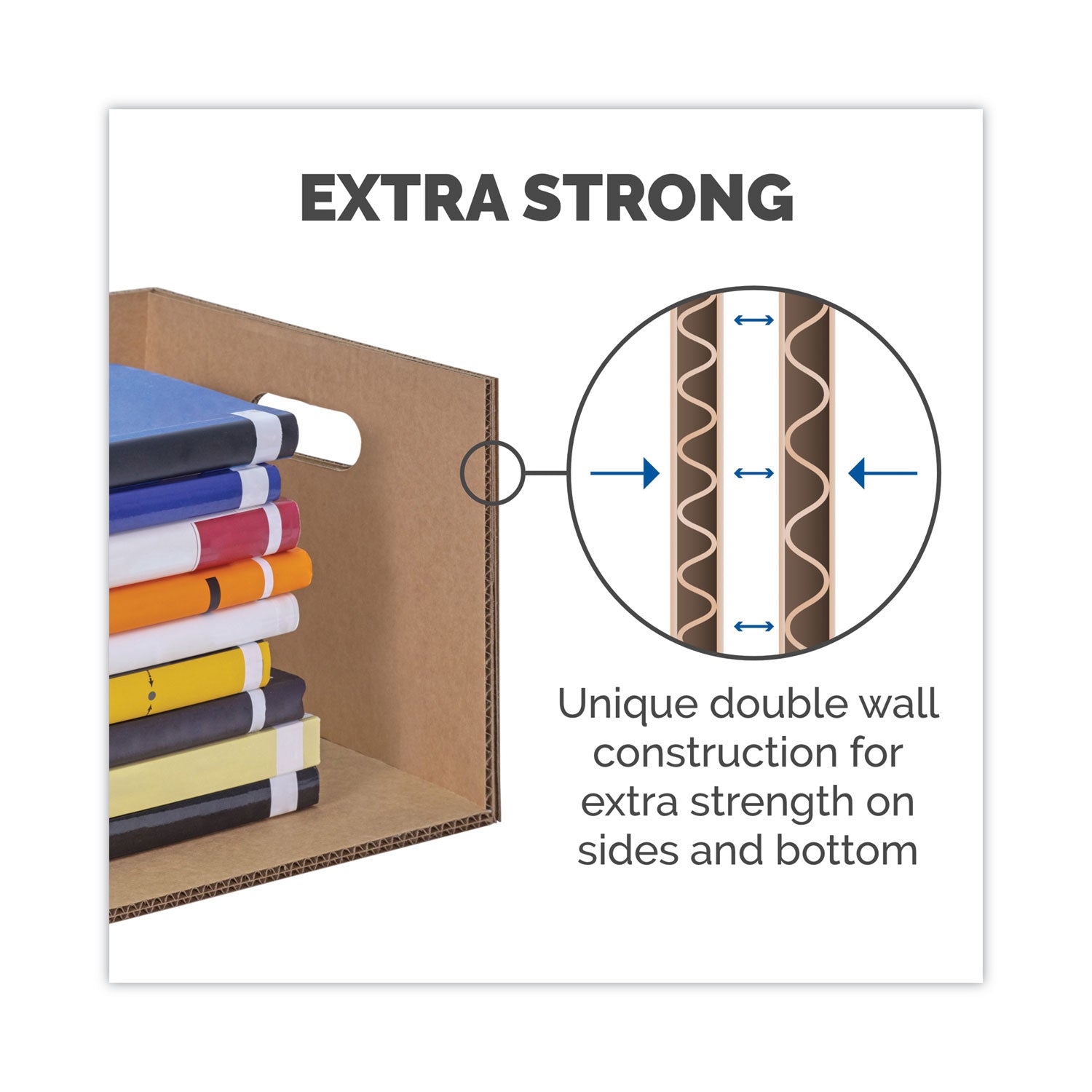 Internal Dimensions: 12" Width x 15" Depth x 10" Height - External Dimensions: 12.5" Width x 16.3" Depth x 10.5" Height - Lift-off Closure - Corrugated Cardboard - Kraft - Recycled - 15 Pack