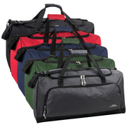 24 Inch Wide-Pocket Duffle Bags - Assorted - 24 in the Pack