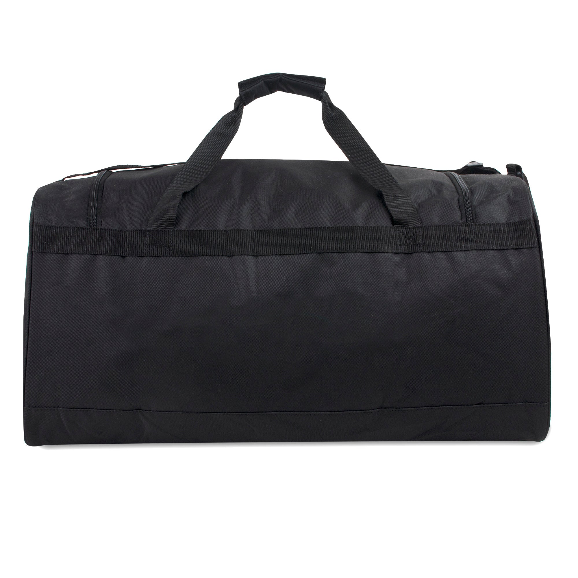 24 Inch Wide-Pocket Duffle Bags - Black - 24 in the Pack