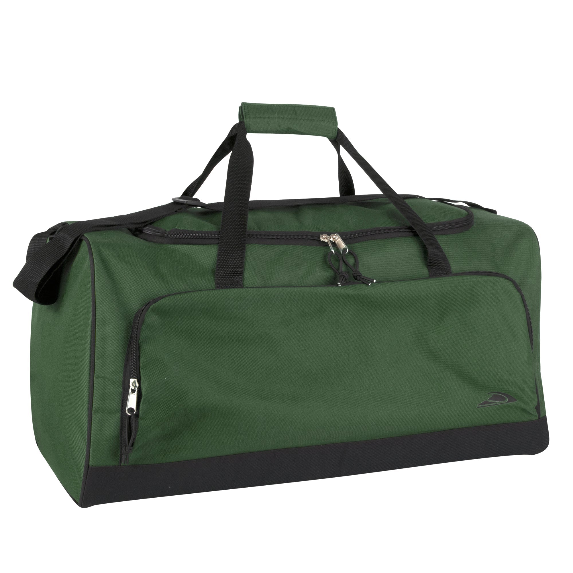 24 Inch Wide-Pocket Duffle Bags - Green - 24 in the Pack