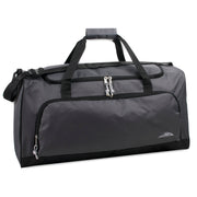 24 Inch Wide-Pocket Duffle Bags - Grey - 24 in the Pack