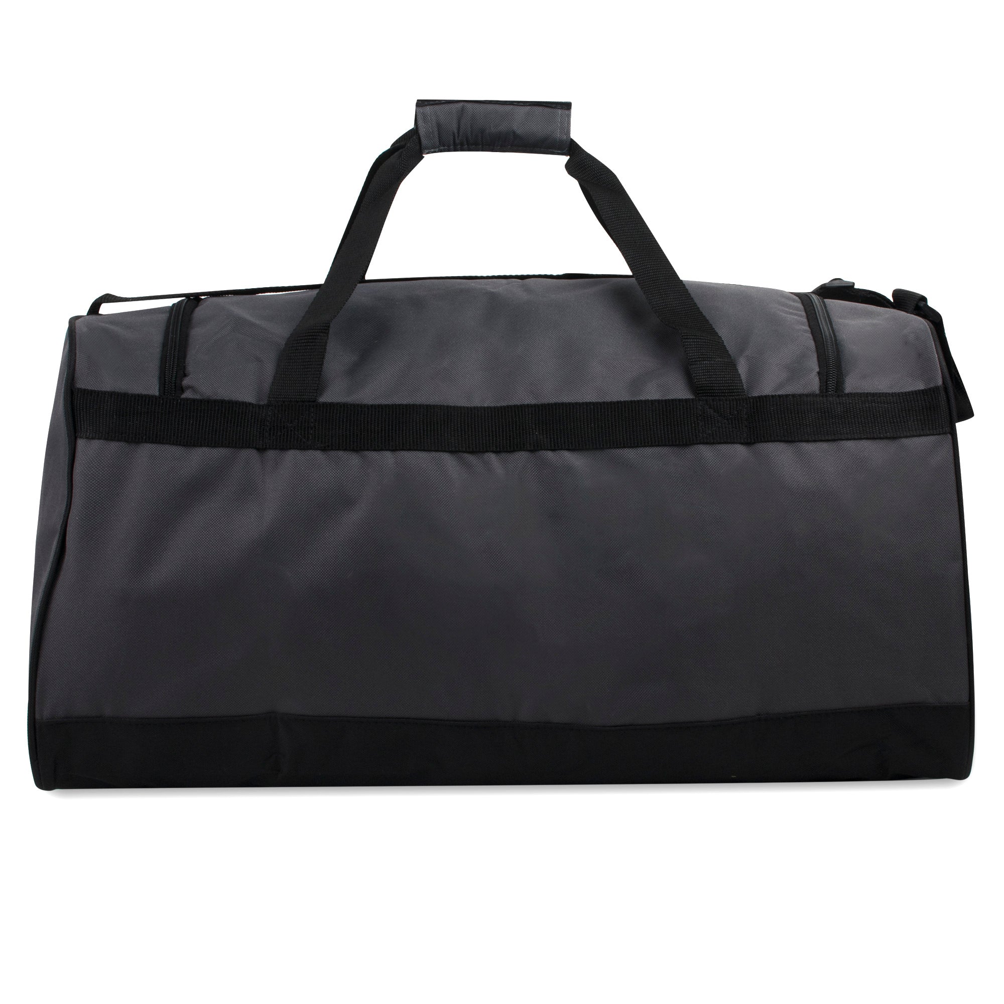 24 Inch Wide-Pocket Duffle Bags - Grey - 24 in the Pack