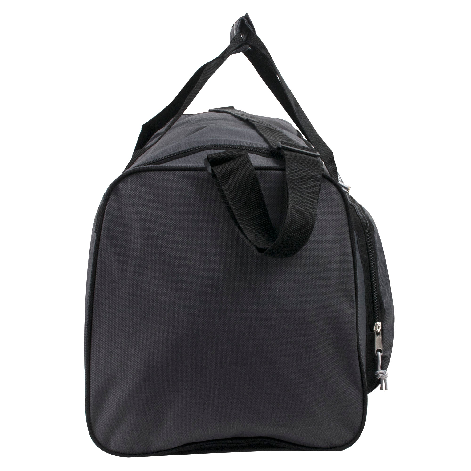 24 Inch Wide-Pocket Duffle Bags - Grey - 24 in the Pack