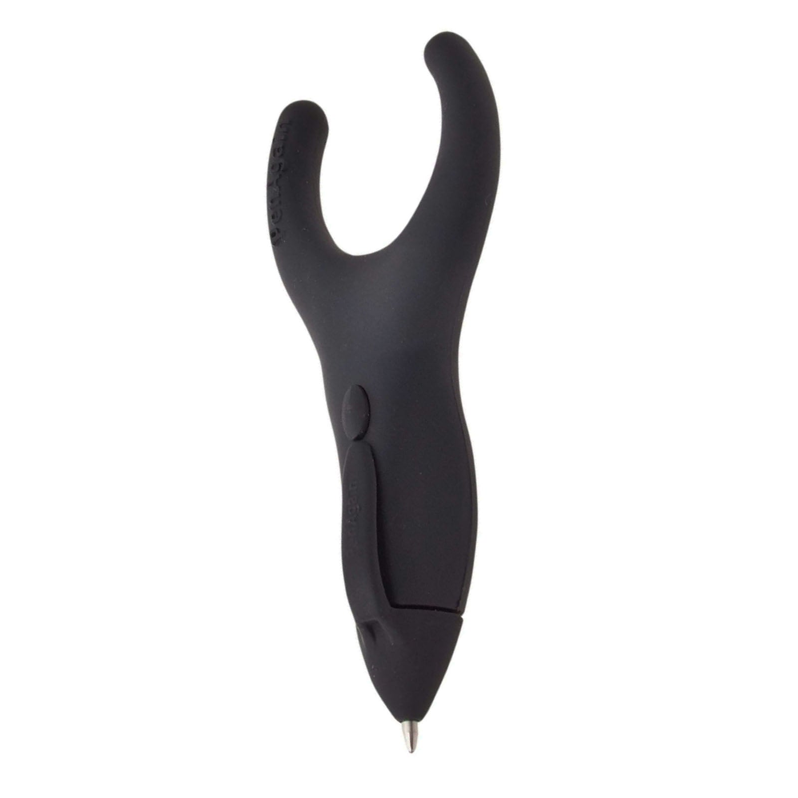Ergo-Sof Retractable Ballpoint Pen, Black, Black Ink