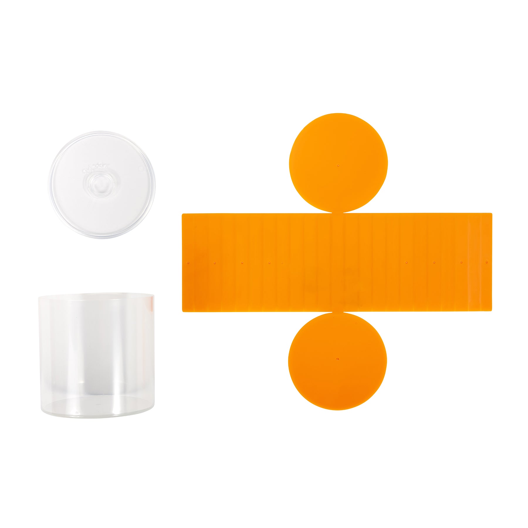 2D3D Geometric Solids, 8cm, Classroom Set