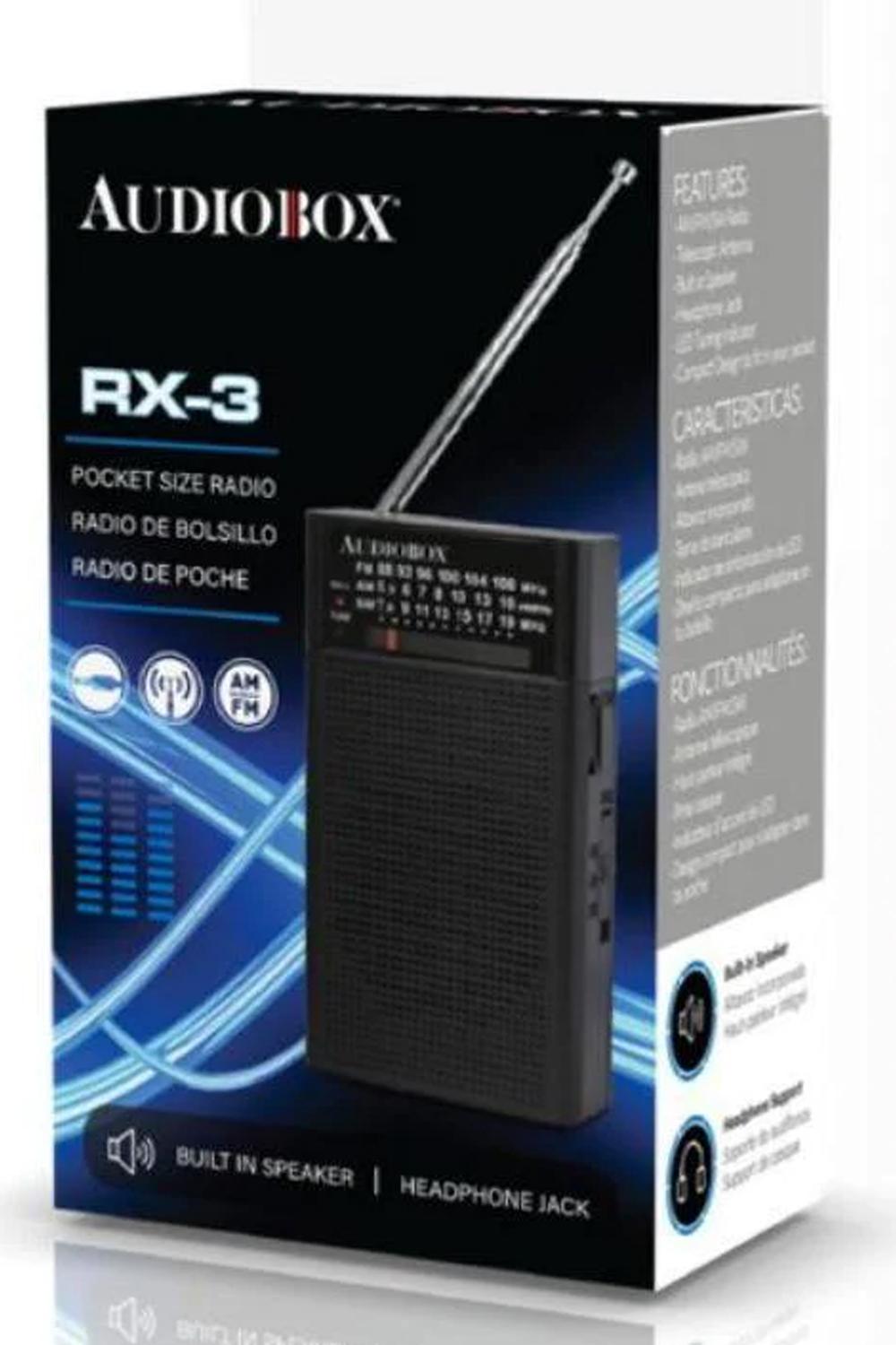 Audiobox AM/FM/SW Portable Pocket Size Radio