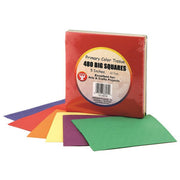 Squares - 5", 480 ct., Tissue, primary colors