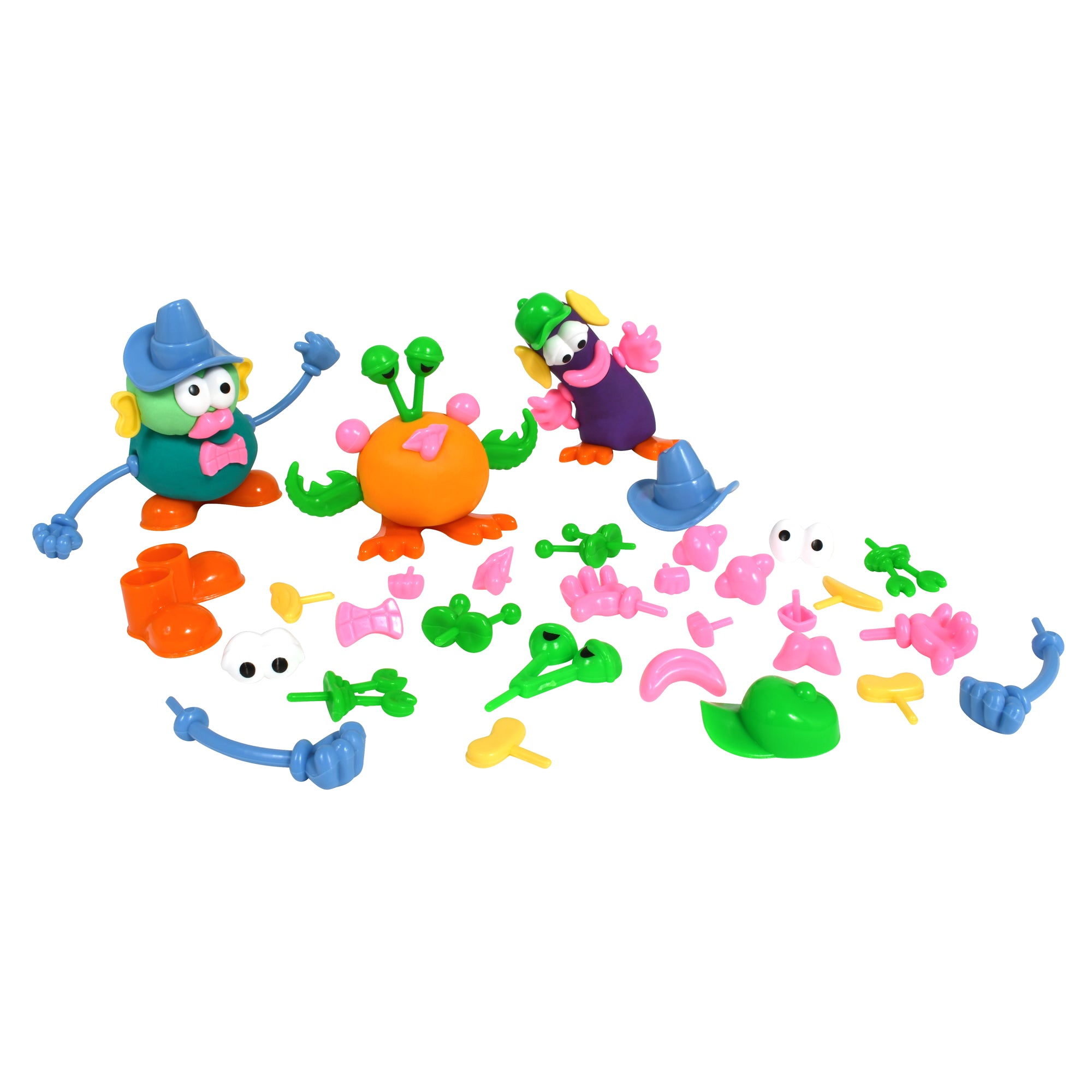 Dough Character Accessories, Set of 52