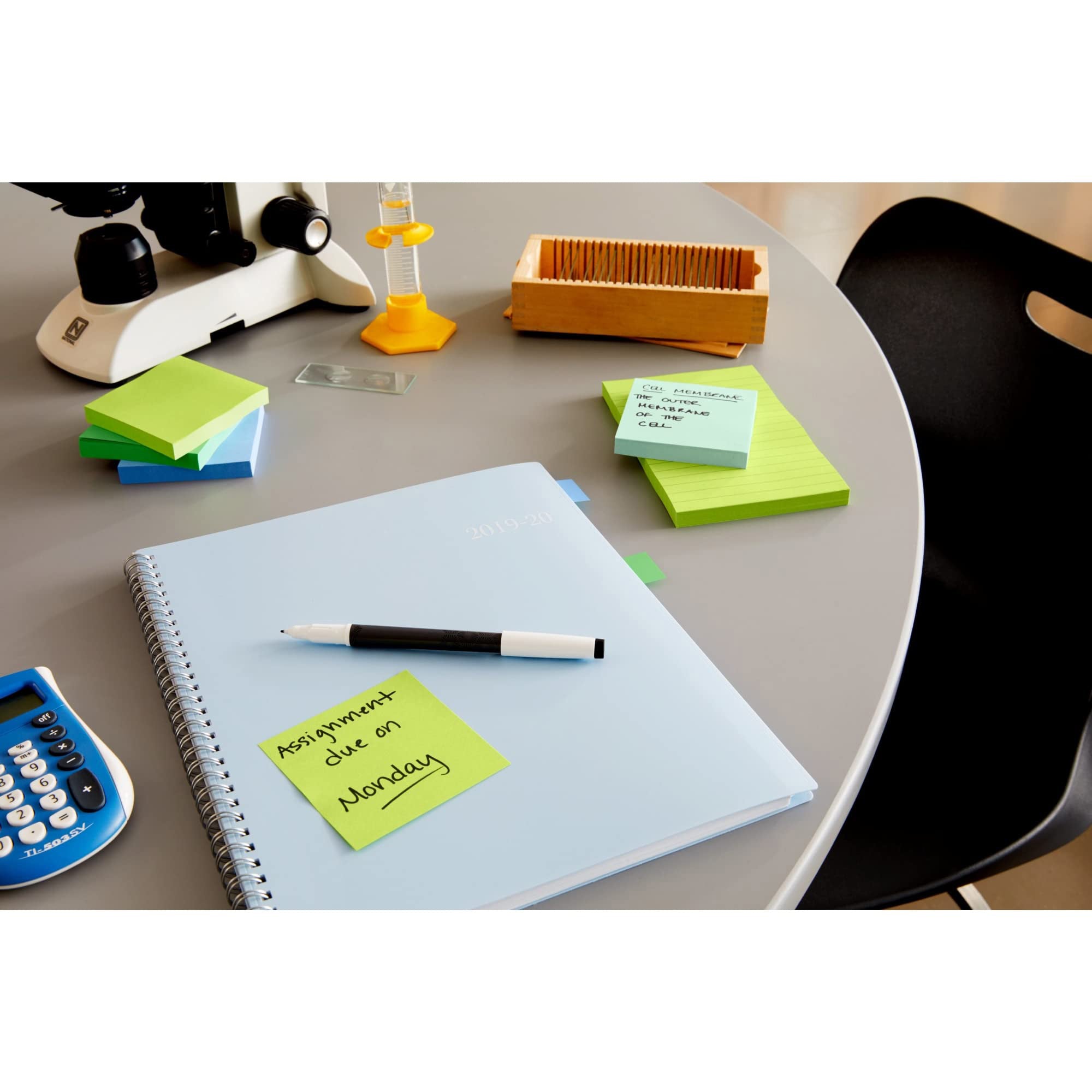 Notes Cube, Bright Colors, 3 in. x 3 in., 400 Sheets/Cube