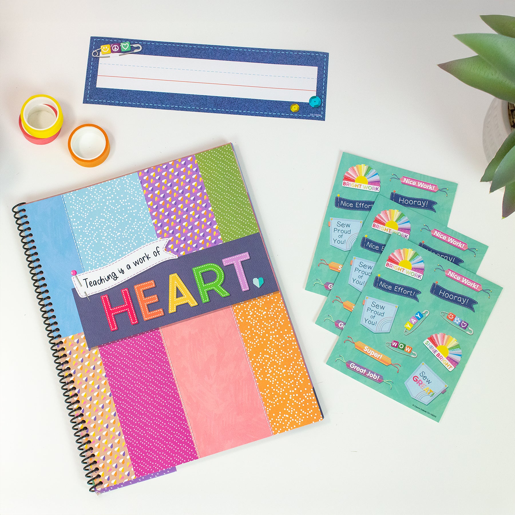 Crafty and Cool Motivators Motivational Stickers, Pack of 72