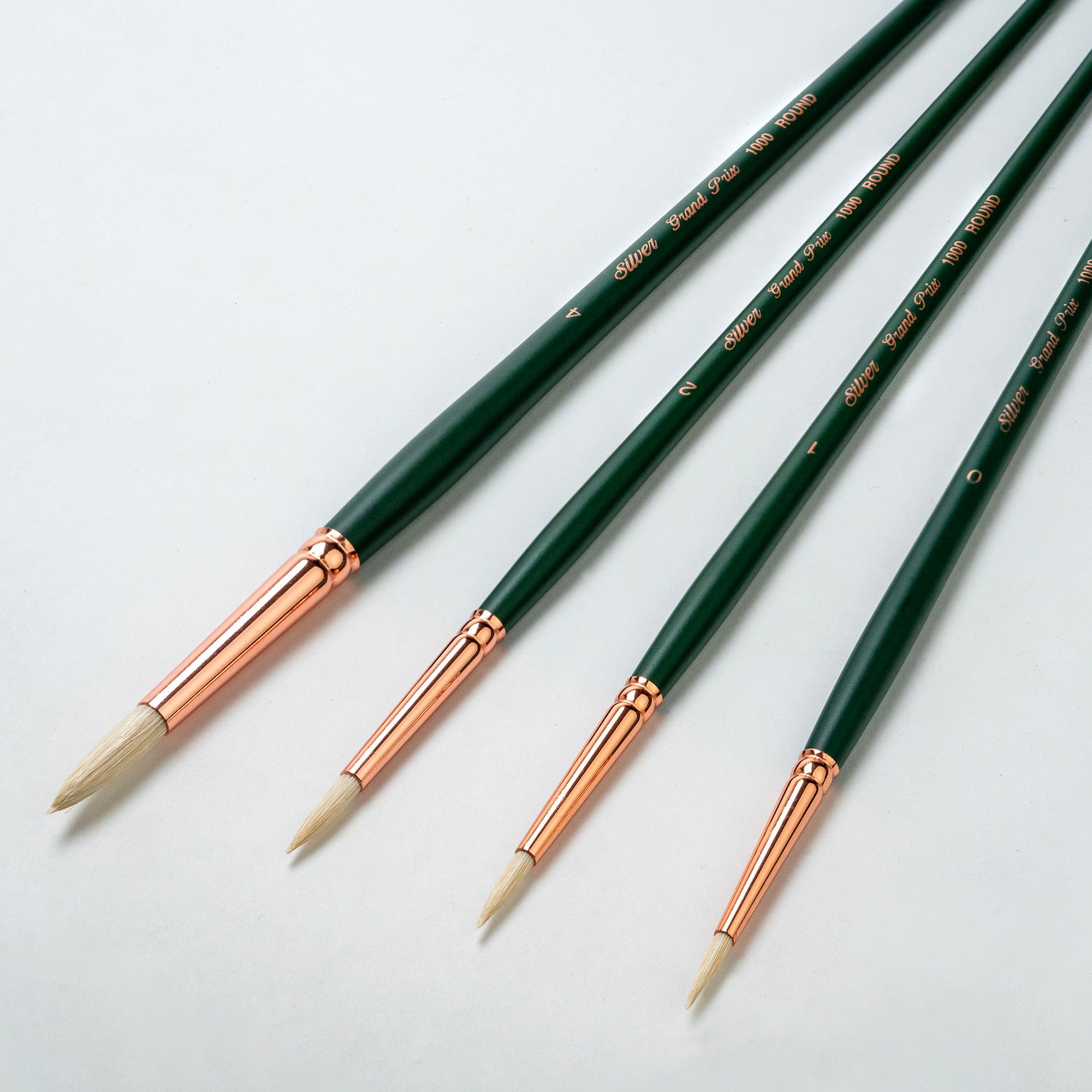 Grand Prix Small Rounds, 4 Brushes