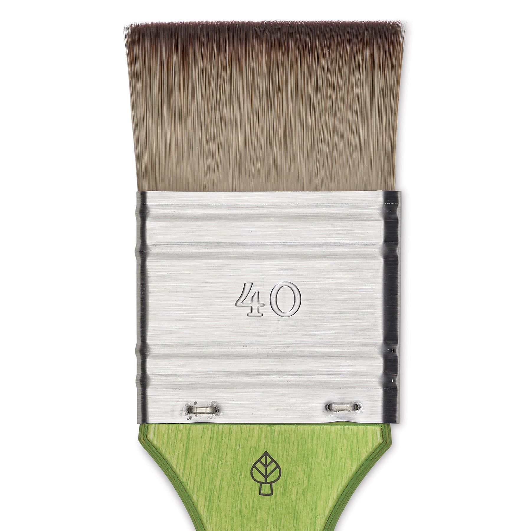 FIT Synthetics & FORTE Basic Hobby Brushes, Synthetic, Acrylic & Tempera, Mottler, Assorted, 3 Brush Set
