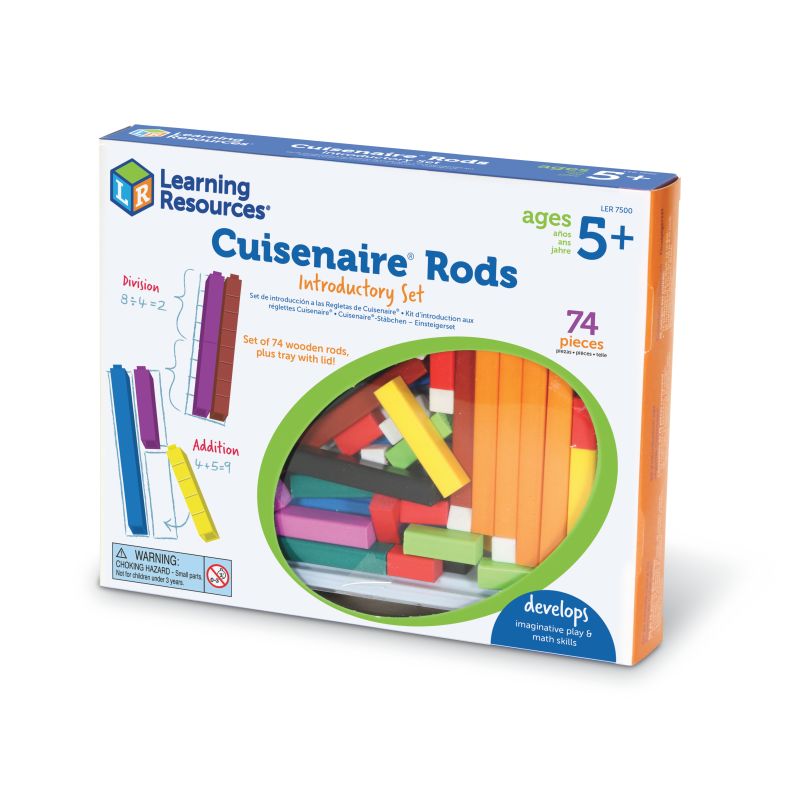 Plastic Cuisenaire® Rods Introductory Set