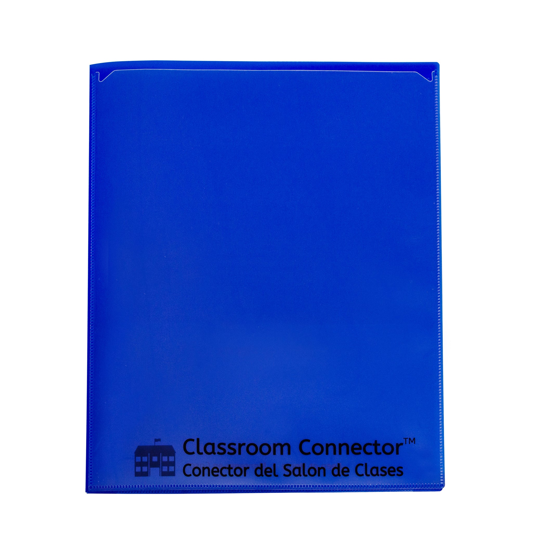 Classroom Connector™ Multi-Pocket Folders, Blue, Box of 15