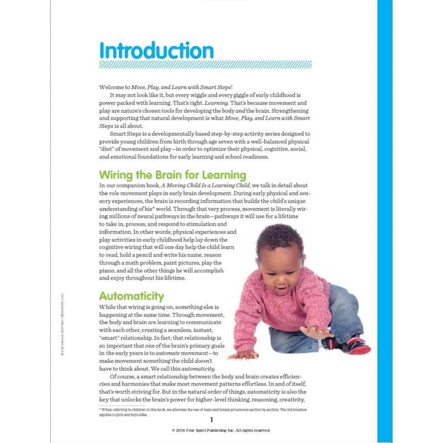 Move, Play, and Learn with Smart Steps: Sequenced Activities to Build the Body and the Brain (Birth to Age 7)