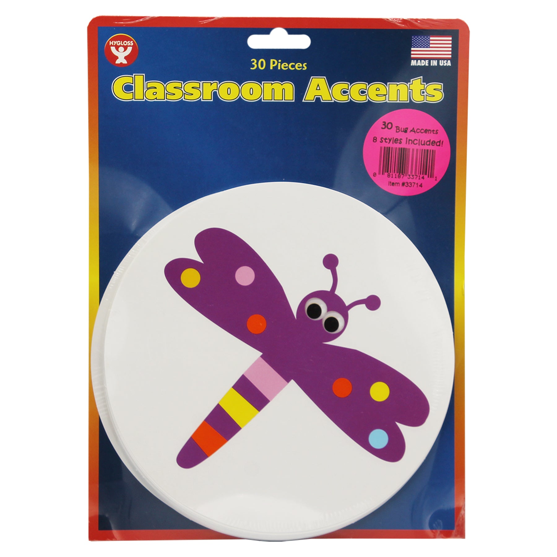 Accents - 30/pack - Bugs - 6"