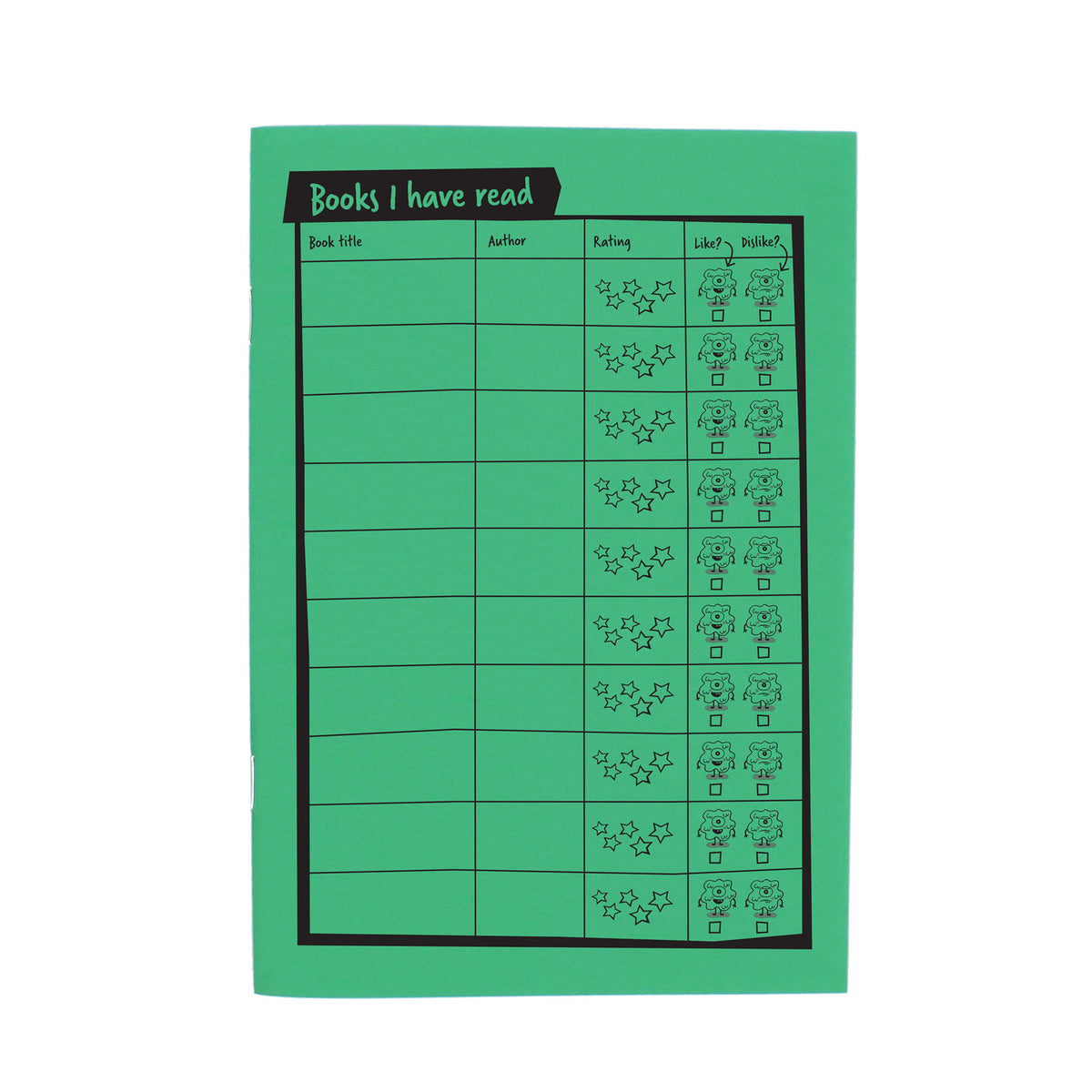 LITTLE MNSTERS READING RECORD STG 2
