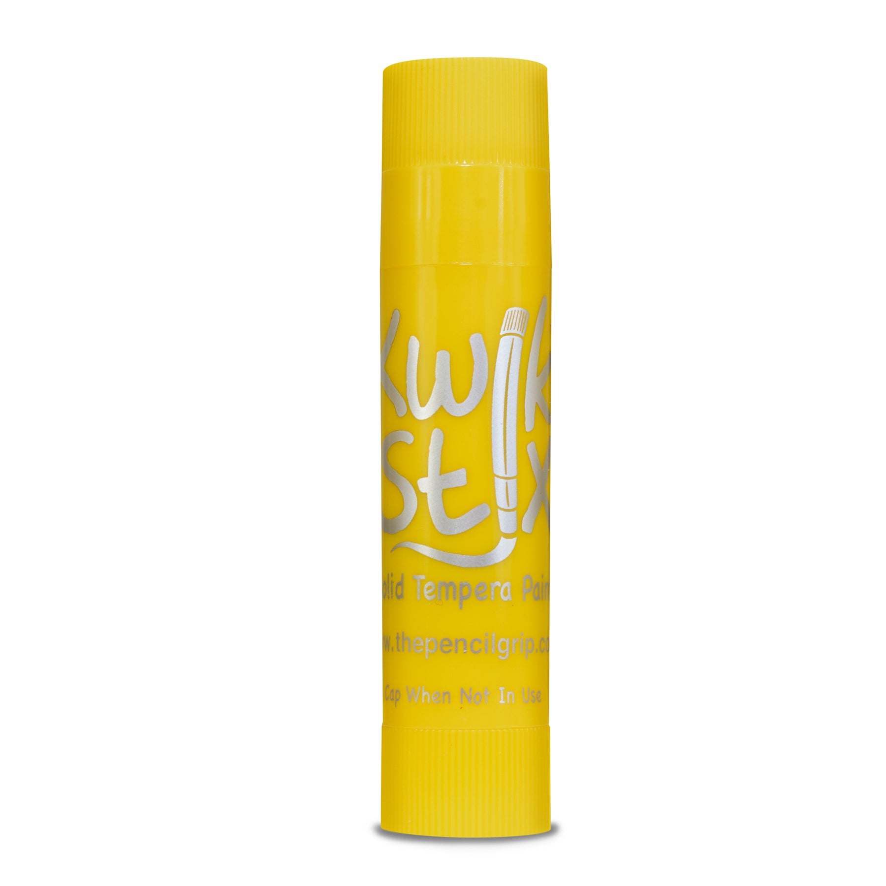 Solid Tempera Paint Sticks, Single Color Pack, Yellow, Pack of 12