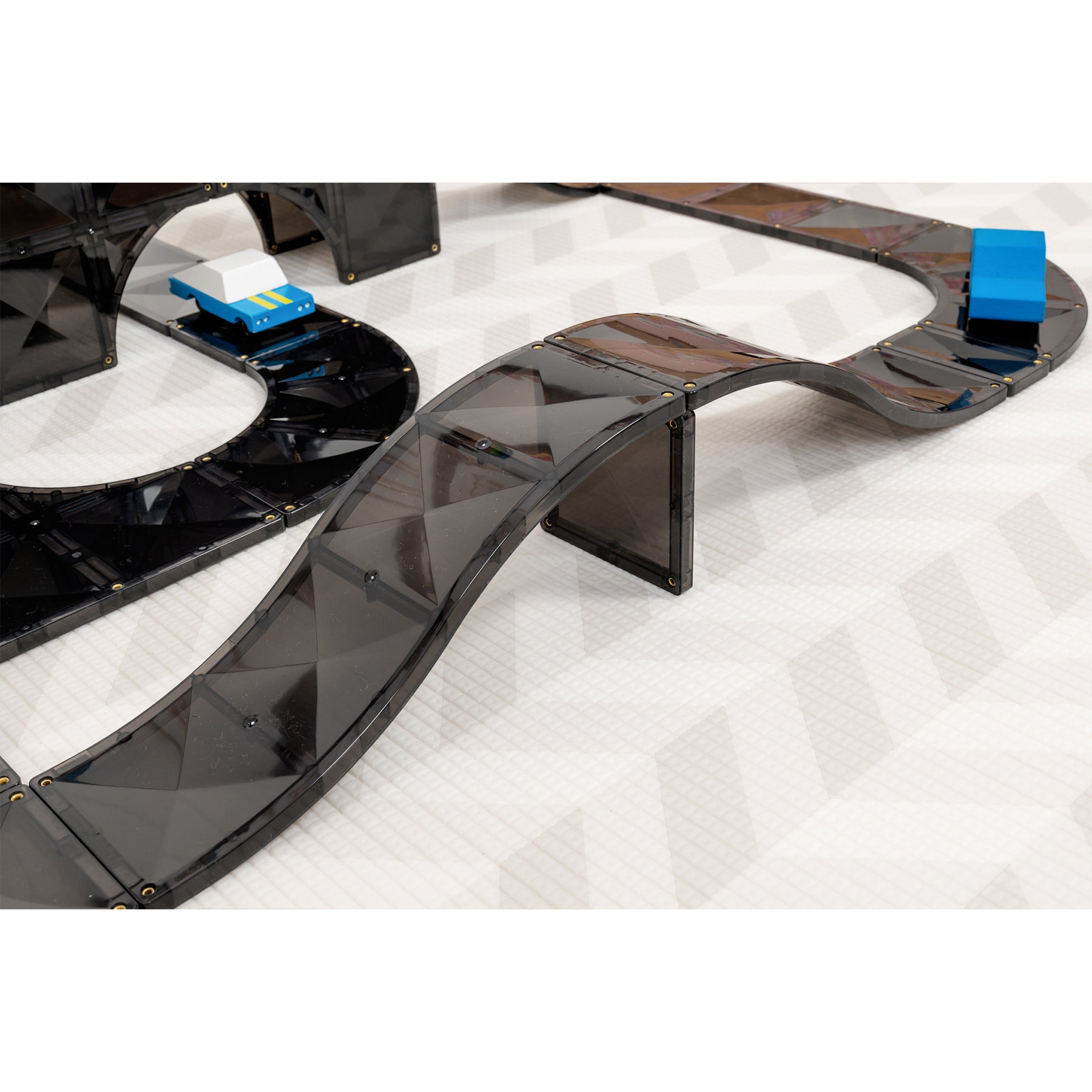 Magnetic Tiles Creative Roads Pack, 48 Pieces