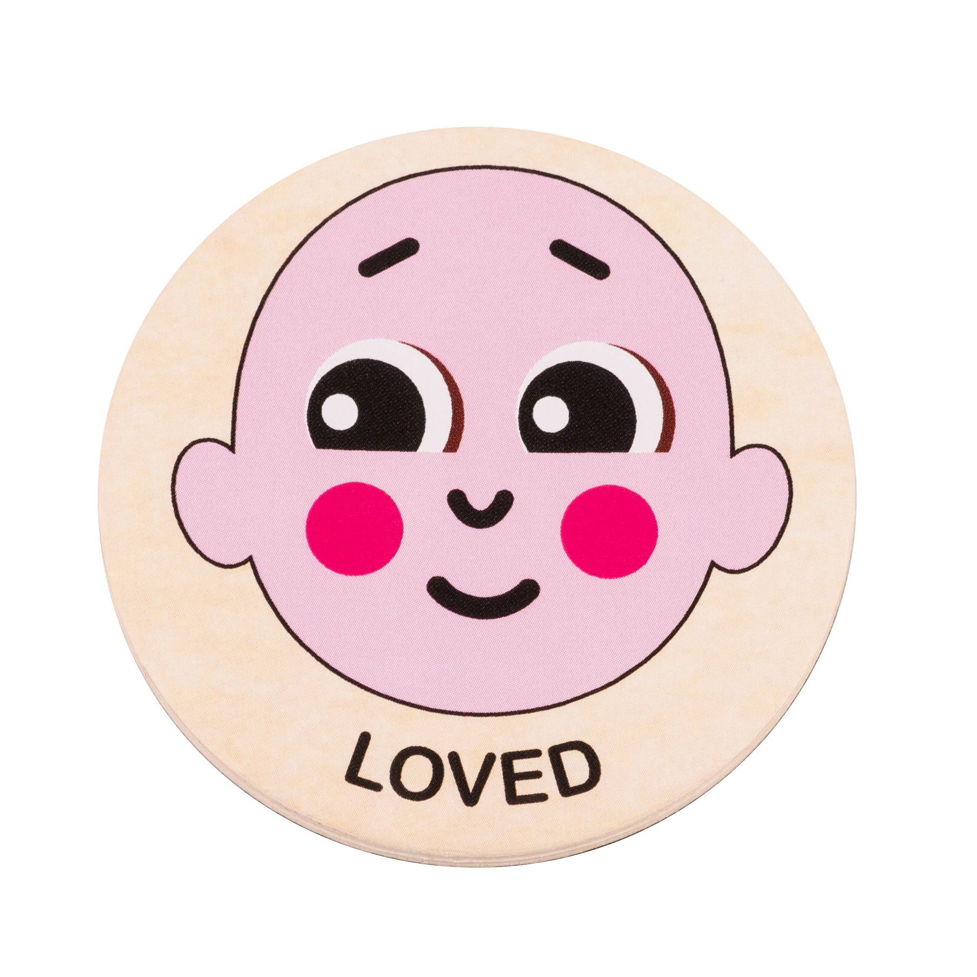 Emotions Wooden Magnets