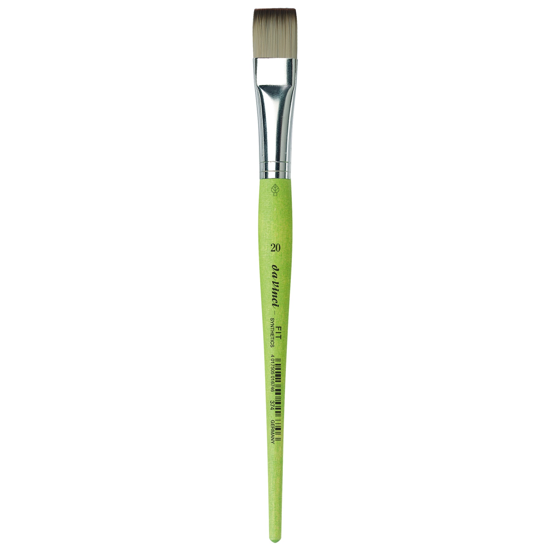 FIT Synthetics Student Brush, Synthetic, Acrylic & Tempera, Flat, Series 374, Size 20