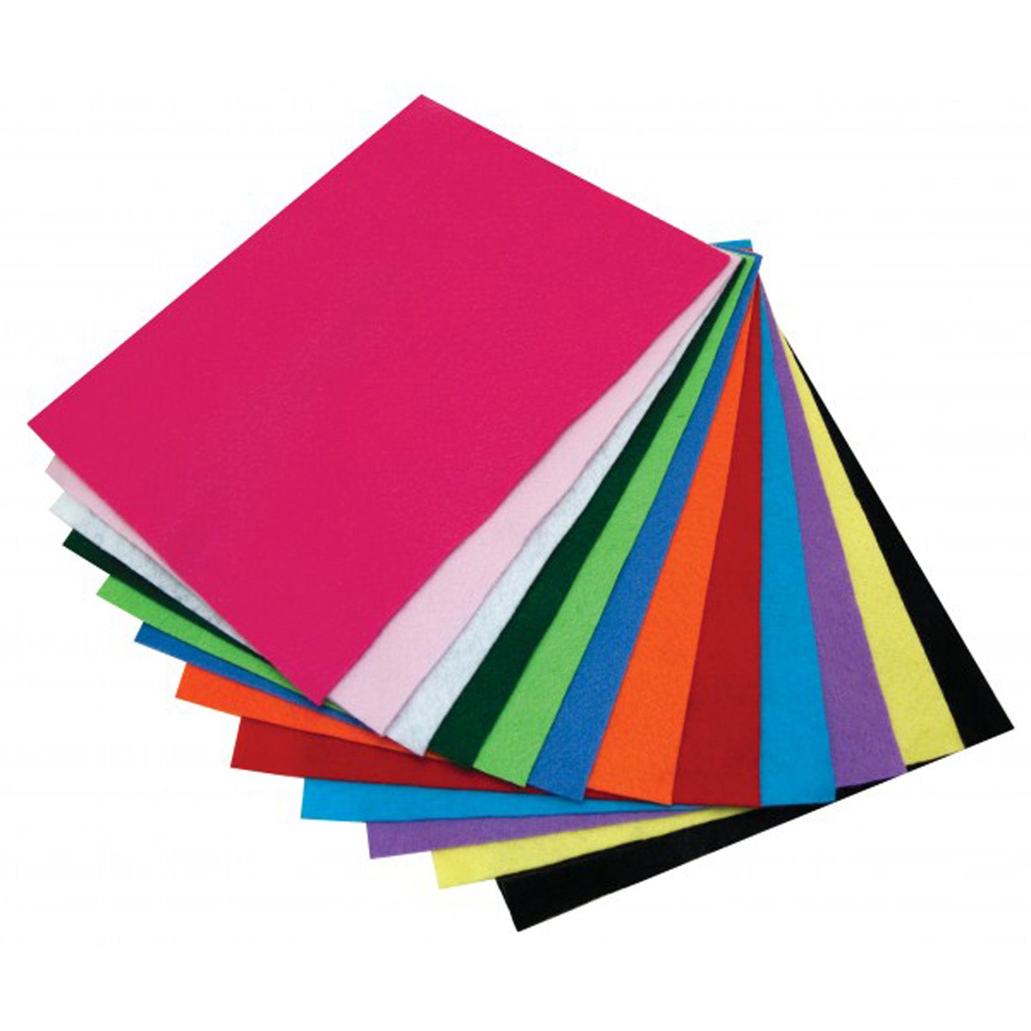 Felt Pack - 12 shts, 9"x12" assorted