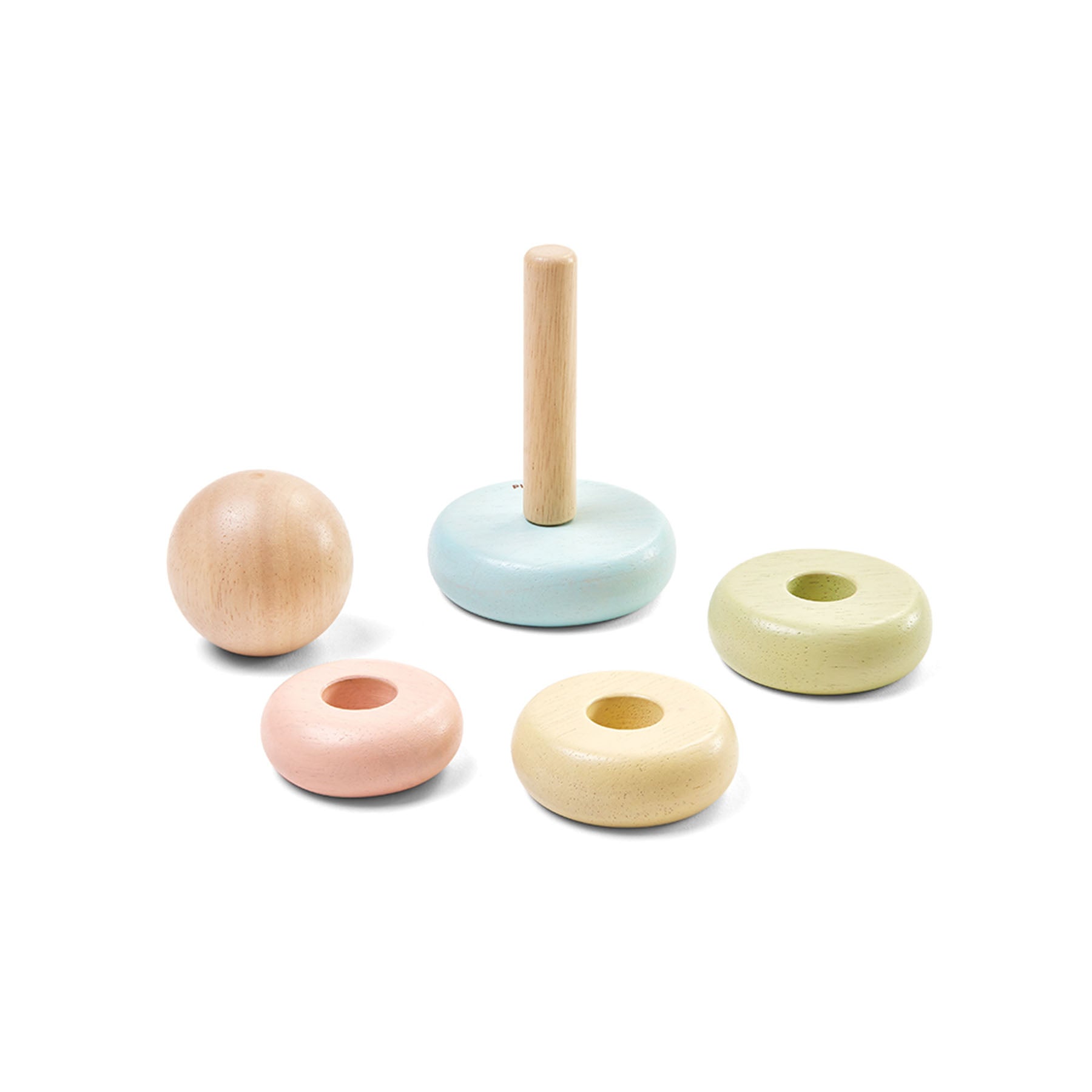 First Stacking Ring Baby Toy - Pastel